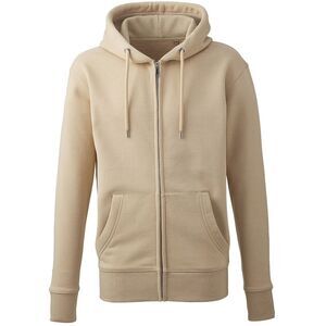 Anthem Mens Full Zip Hoodie / Desert Sand